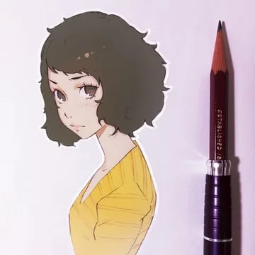 kawakami sadayo (persona 5) by ilya kuvshinov