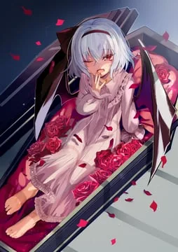 remilia scarlet (touhou) by yuki (popopo)