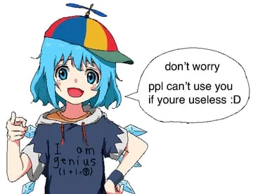 cirno (touhou) by aiu404l