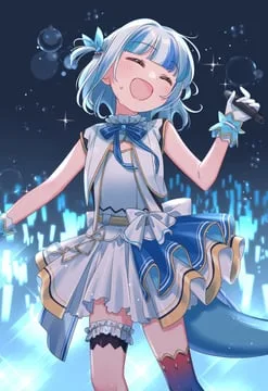 gawr gura (hololive hololive english) by celerytmyk