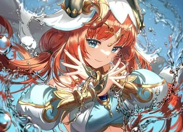 nilou (genshin impact) by silence girl
