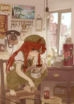 hong meiling, kirisame marisa, luna child, star sapphire, sunny milk (touhou) by dahuang