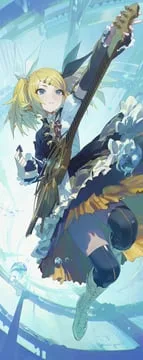 kagamine rin, kagamine rin (roshin yuukai/hard rkmix) (roshin yuukai (vocaloid)) by modare