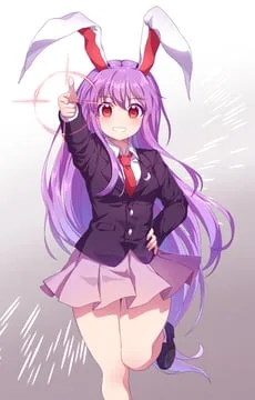 reisen udongein inaba (touhou) by kaoling