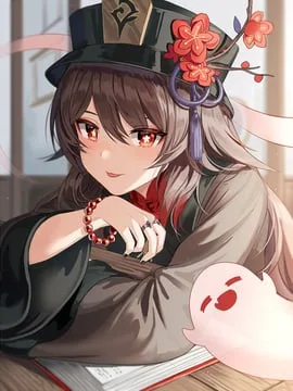 boo tao, hu tao (genshin impact) by silence girl