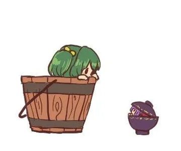 kisume, sukuna shinmyoumaru (touhou) by terrajin