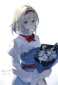 alice margatroid (touhou) by meng ziya