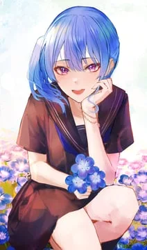 hoshimachi suisei (hololive error) by naokomama