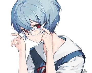 ayanami rei (neon genesis evangelion) by nagu
