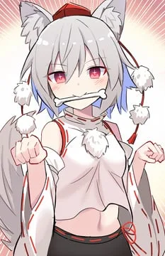 inubashiri momiji, momiji inubashiri (touhou) by e.o.
