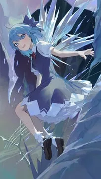 cirno (touhou) by modare