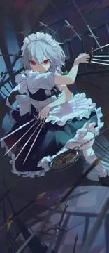 izayoi sakuya (touhou) by modare