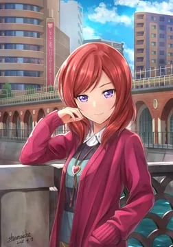 nishikino maki (love live! school idol project) by shamakho
