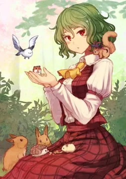 kazami yuuka (touhou) by terrajin