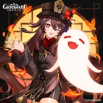 boo tao, hu tao (genshin impact) by oshioshio