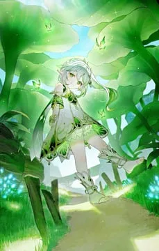 crystalfly, nahida (genshin impact) by haragaita i