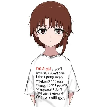 iwakura lain (serial experiments lain) by aiu404l