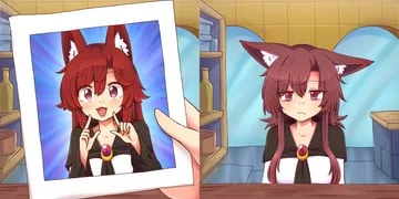imaizumi kagerou (spongebob squarepants, touhou) by wool (miwol)