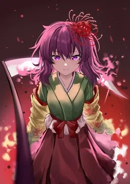 hieda no akyuu (touhou) by ailu elf