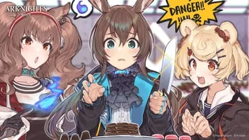 amiya, angelina, gummy (arknights) by yostar pictures