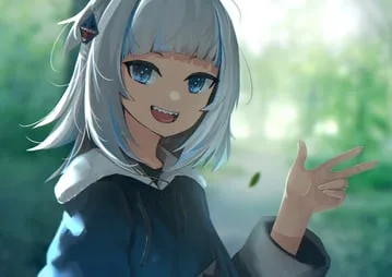 gawr gura (hololive english) by advarcher