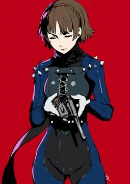 niijima makoto, queen (persona 5) by club3
