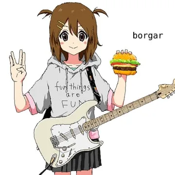 hirasawa yui, nyan cat (k-on!) by aiu404l