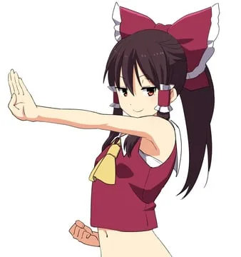 hakurei reimu (touhou) by leon (mikiri hassha)