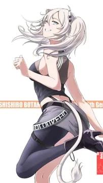shishiro botan, shishiro botan (1st costume) (hololive) by hz (helu 2)