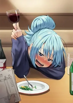 aqua (konosuba) (kono subarashii sekai ni shukufuku wo!) by izawa (bhive003)
