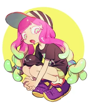 harmony's clownfish (splatoon), harmony (splatoon) (splatoon 1, splatoon 2, splatoon 3, splatoon (series)) by colo (nagrolaz)