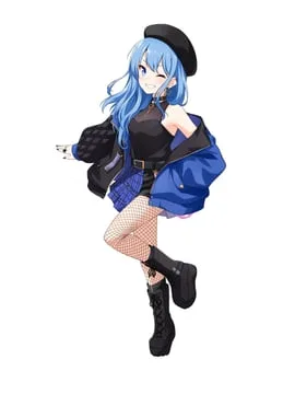 hoshimachi suisei (hololive) by felutiahime