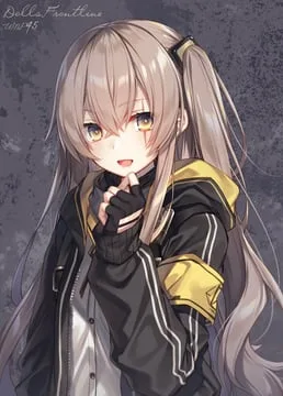 ump45 (girls' frontline) by toosaka asagi