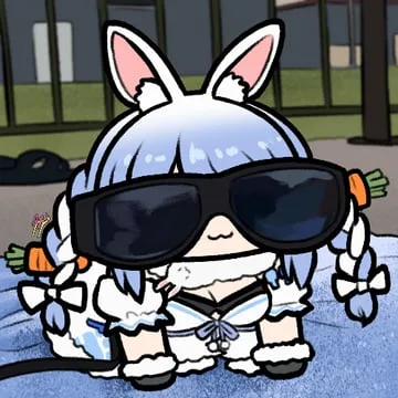 don-chan (usada pekora), usada pekora, usada pekora (1st costume) (hololive) by jazz jack