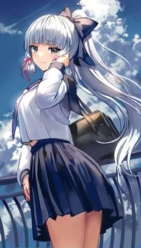 kamisato ayaka, kamisato ayaka (heytea) (genshin impact) by silence girl