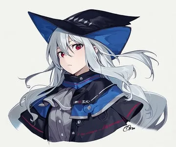 skadi (arknights) by nagu