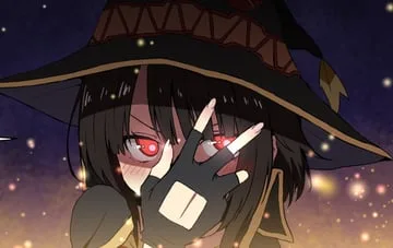 megumin (kono subarashii sekai ni shukufuku wo!) by izawa (bhive003)