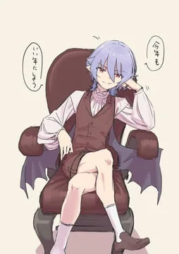 remilia scarlet (touhou) by kawayabug