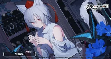 inubashiri momiji, momiji inubashiri (touhou lost word) by mikisai