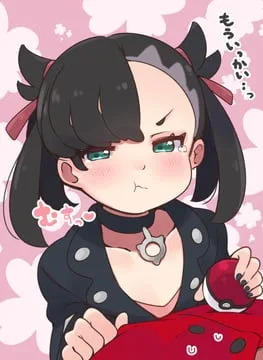 marnie, victor (pokemon (game), pokemon swsh) by suzuki toto