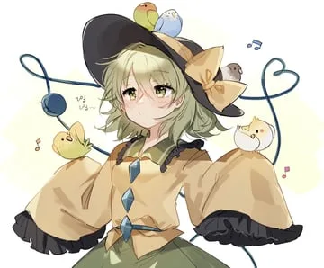 komeiji koishi (touhou) by sorani (kaeru0768)