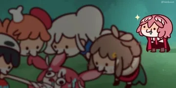 hakos baelz nanashi mumei oozora subaru pavolia reine takanashi kiara takane lui (hololive hololive english hololive indonesia) by keenbiscuit