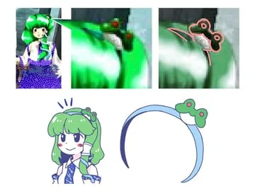 kochiya sanae (subterranean animism, touhou) by itatatata