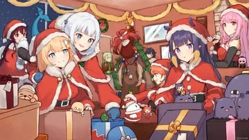 bubba (watson amelia), ceres fauna, gawr gura, hakos baelz, irys, mori calliope, nanashi mumei, ninomae ina'nis, ouro kronii, takanashi kiara, takodachi (ninomae ina'nis), tsukumo sana, watson amelia, yagoo (hololive english) by orinte