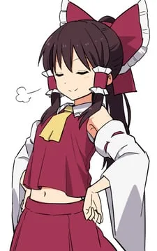 hakurei reimu (touhou) by leon (mikiri hassha)