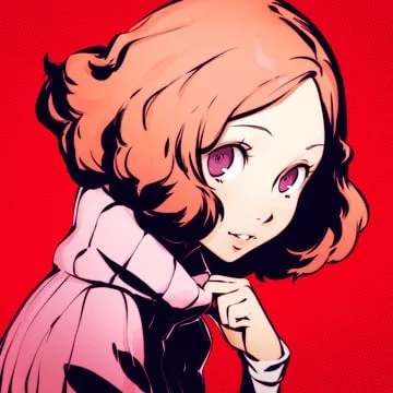 okumura haru, sakura futaba (persona 5) by ilya kuvshinov