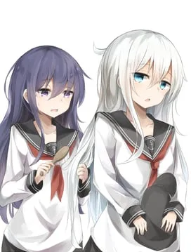 akatsuki (kancolle), hibiki (kancolle) (kantai collection) by miyabino (miyabi1616)