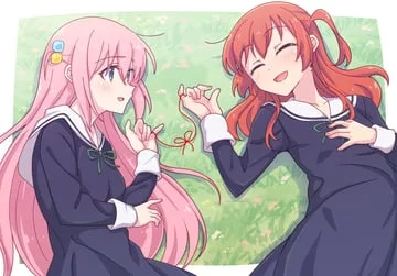 gotoh hitori, gotou hitori, kita ikuyo (bocchi the rock!) by e20