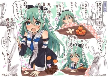 admiral (kancolle), hatsune miku, yamakaze (kancolle) (kantai collection) by suzuki toto