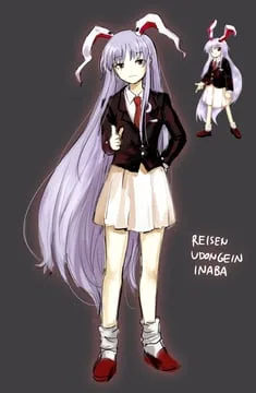 reisen udongein inaba (touhou) by himuhino